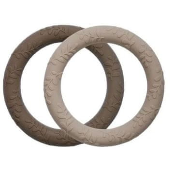 A Little Lovely Comp Komplet 2 grizal, Leaves Taupe