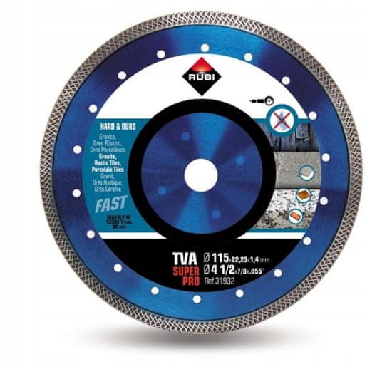 shumee DIAMANTNI DISK ZA TRDE MATERIALE, TURBO VIPE EDGE