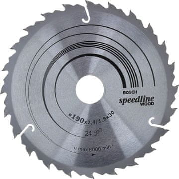 shumee SPEEDLINE CIRKELSÅG 190*2,6*30Z24 - B 2608640801
