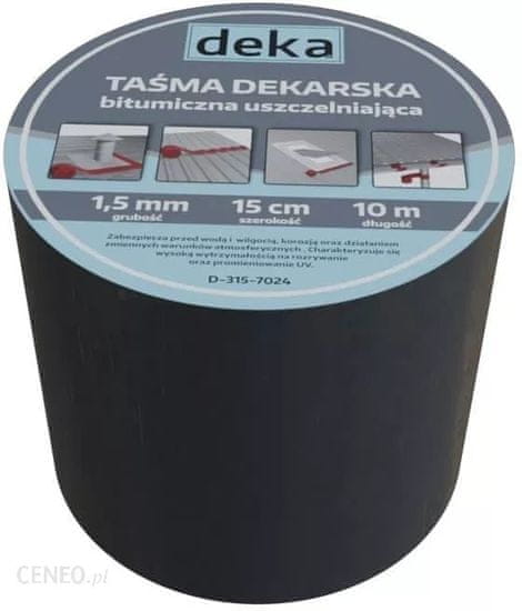 shumee ALUBUTYL STREŠNI TRAK 15CM*10MB ČRN