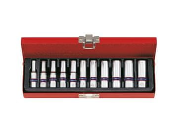 shumee 1/4 6-vinklad hylsnyckelsats 11 delar 4-13 mm lång - KY2511MR