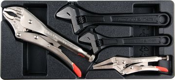 Eprim KLEŠČE ZA SAMOPRIKLJUČEVANJE PREDALOV NASTAVLJIVI KLJUČI 4 DELI