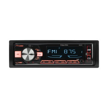 Krüger&Matz 12V 1DIN avtoradio LCD 4x25W MP3 2x USB Bluetooth RCA + daljinec