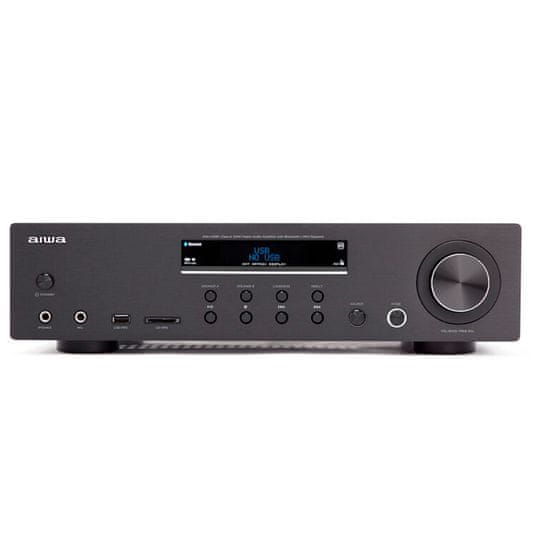 AIWA AV Sprejemnik in Ojačevalec zvoka AMU-120BTBK