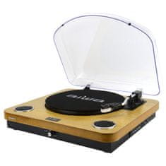 AIWA Hi-Fi Gramofon Kostanjevo rjav GBTUR-120WDMKII