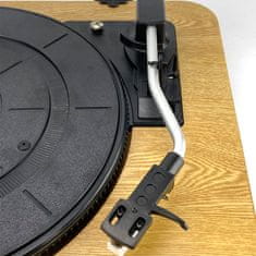 AIWA Hi-Fi Gramofon Kostanjevo rjav GBTUR-120WDMKII