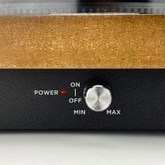 AIWA Hi-Fi Gramofon Kostanjevo rjav GBTUR-120WDMKII