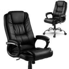 shumee Pisarniški stol Sofotel Porto črne barve