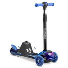 shumee Ricokids Piko 3-kolesni skiro - črno-moder