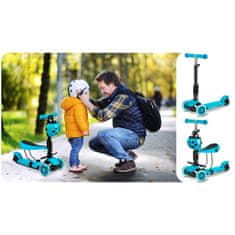shumee Ricokids Buggy 3-kolesni skuter - turkizen