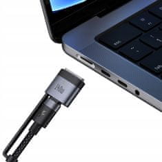 Mcdodo MCDODO POLNILNI KABEL MACBOOK AIR PRO USB-C MAGSAFE 3 140W 2M