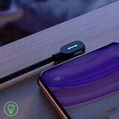 Mcdodo MCDODO 90° KOTNI KABEL USB-C LIGHTNING REVERZIBILEN ZA IPHONE 13 14 LED 1M