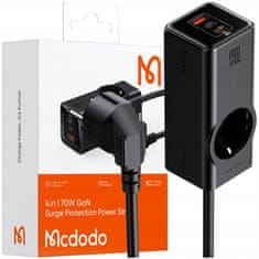 Mcdodo MCDODO POLNILEC ZA NAPAJALNI TRAK TIPA C 4X USB-C USB AC 70W