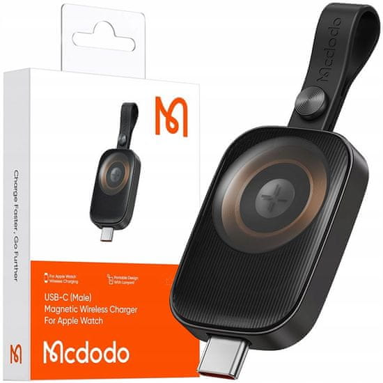 Mcdodo MCDODO USB-C WATCH INDUKCIJSKI POLNILEC ZA APPLE WATCH 8 9 SE ULTRA TRAK