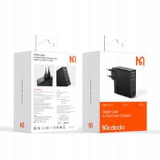 Mcdodo MCDODO HITRI POLNILEC NAPAJALNIK ZA MACBOOK GAN 4X USB-C USB 100W