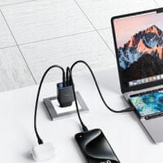 Mcdodo MCDODO HITRI POLNILEC ZA IPHONE 2XUSB-C 1XUSB PD 30W VODIL METER
