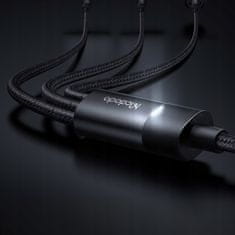 Mcdodo MCDODO 3V1 USB KABEL HITRO POLNJENJE USB-C STRELA MIKRO USB QC 1M VODIL