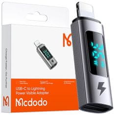 Mcdodo MCDODO ADAPTER USB-C USB TIPA C DO STRELE IPHONE 36W METER