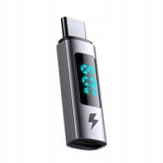Mcdodo MCDODO ADAPTER USB-C USB TIPA C DO STRELE IPHONE 60W METER