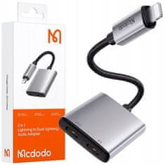 Mcdodo MCDODO ADAPTER 2X LIGHTNING KABEL ZA IPHONE X 11 12 13 14 PRO