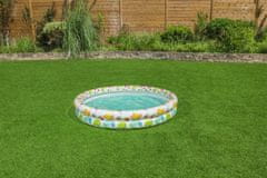 Bestway Bestway 51124 Napihljiv bazen 1,22 m x 20 cm, 46 cm obroč, 27 cm žoga