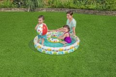 Bestway Bestway 51124 Napihljiv bazen 1,22 m x 20 cm, 46 cm obroč, 27 cm žoga