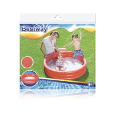 Bestway Bestway 51025 Napihljiv bazen rdeč 1,22 x 25 cm