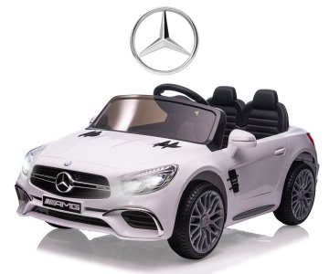 shumee Milly Mally Mercedes-Benz SL65 AMG belo baterijsko vozilo za vožnjo
