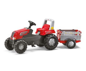 Rolly Toys Rolly Toys 800261 Traktor Rolly Junior RT s prikolico, rdeč