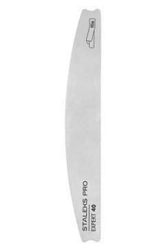 STALEKS Kovinski ročaj za pilice za enkratno uporabo Expert 40 (Crescent Metal Nail File Base)