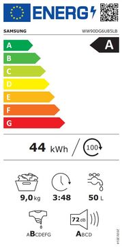 Samsung WW90DG6U8FLBU4 pralni stroj, 9 kg