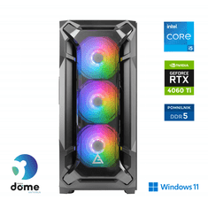 Anni Gamer Advanced namizni računalnik, i5-14400F, 16GB, SSD1TB, RTX4060Ti, W11H (G8-1002-W)