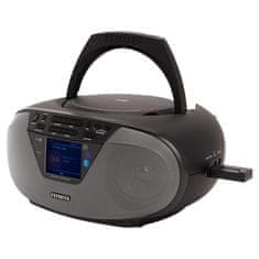 AIWA Prenosni CD/MP3/USB/Bluetooth radio - Boombox z DAB+/FM-RDS BBTU-500DAB/BK