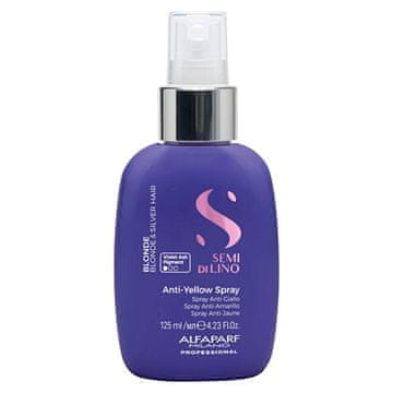 Sprej za nevtralizacijo rumenih odtenkov Semi Di Lino Blonde (Anti-Yellow Spray) 125 ml