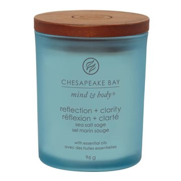 Svíčka Chesapeake Bay Candle malá, Reflection & Clarity, Pravda a jasný pohled, mořská sůl, 96 g