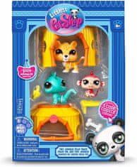 Littlest Pet Shop Tiki Jungle - Živali iz džungle, 3 znaki