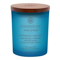 Svíčka Chesapeake Bay Candle malá, Confidence & Freedom, Sebejistota a svoboda, levandule a mech, 96 g