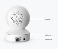 Reolink E320 IP kamera, 3MP Super HD, WiFi, bela