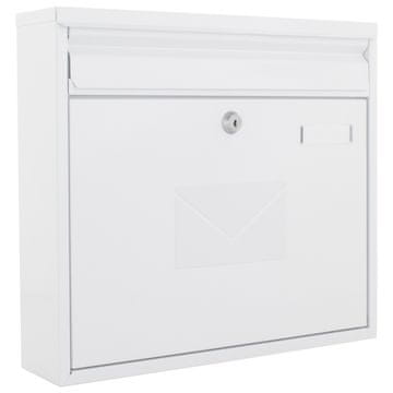 Rottner Teramo poštni nabiralnik, bel
