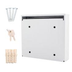 Rottner Teramo poštni nabiralnik, bel