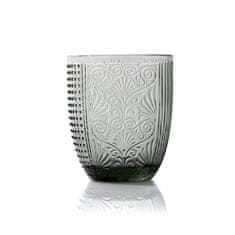 Evviva Miba set 6kos kozarec voda 350ml / sivi / steklo