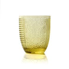 Evviva Miba set 6kos kozarec voda 350ml / rumen / steklo