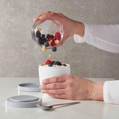 Rosti Mepal Lunch-pot Ellipse 500ml + 200ml / bel / pvc