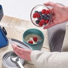 Rosti Mepal Lunch-pot Ellipse 500ml + 200ml / turkizen / pvc