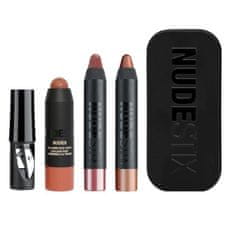 NUDESTIX Komplet dekorativne kozmetike Sunset Nudes (mini komplet)