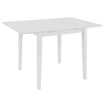 Vidaxl Raztegljiva jedilna miza MDF (80-120)x80x74 cm