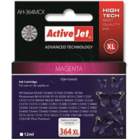 ActiveJet Magenta črnilo HP CB324EE 364 XL