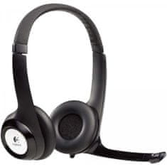 Logitech Slušalke H390, stereo, USB