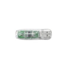 Intenso 32GB Rainbow Line USB 2.0 spominski ključek - Prozoren