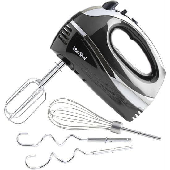 VonShef Profesionalni mešalnik 300W črn - Amazon best seller!
